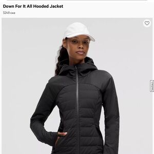 Down For It All Hooded Jacket